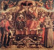 CRIVELLI, Carlo Coronation of the Virgin dgfd oil painting picture wholesale